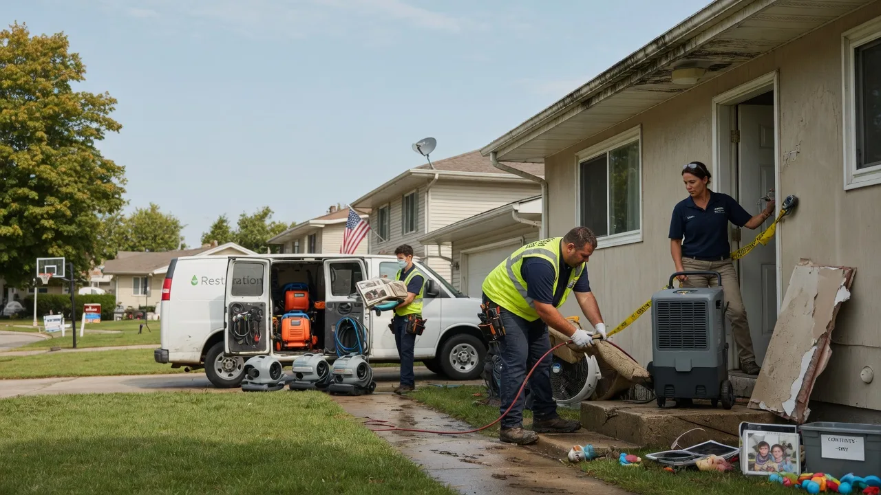Water Damage Restoration in Marshall, ND near me